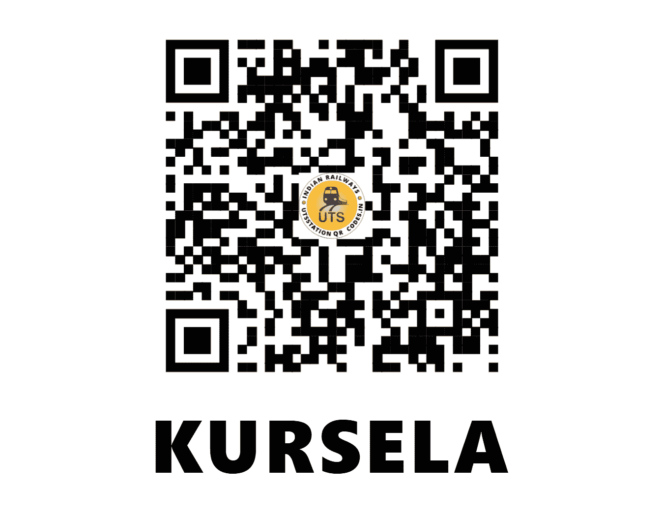 UTS QR Code for KURSELA - KUE - EC (BIHAR)