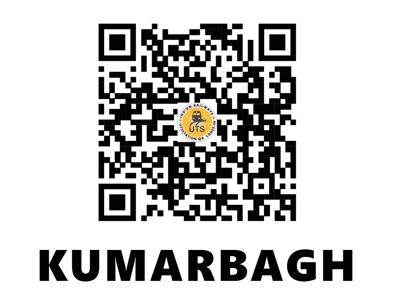 UTS QR Code for KUMARBAGH - KUMB - EC (BIHAR)