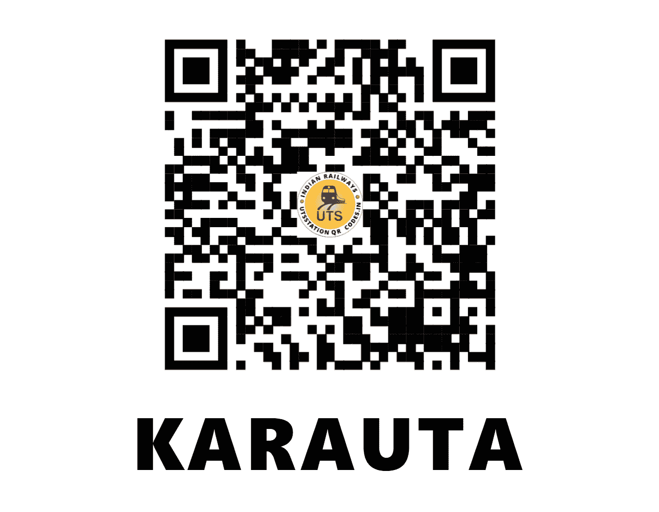 UTS QR Code for KARAUTA - KWO - EC (BIHAR)