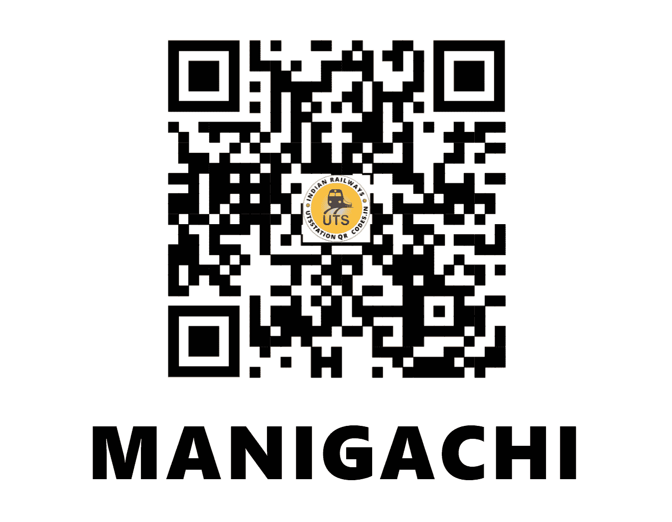 UTS QR Code for MANIGACHI - MGI - EC (BIHAR)