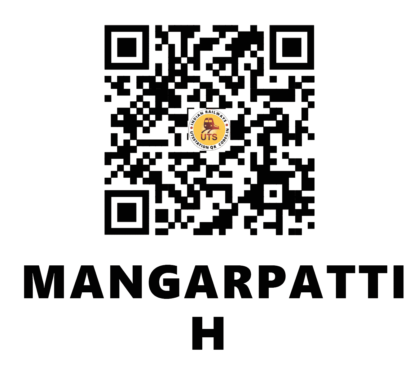 UTS QR Code for MANGARPATTI H - MGPI - EC (BIHAR)