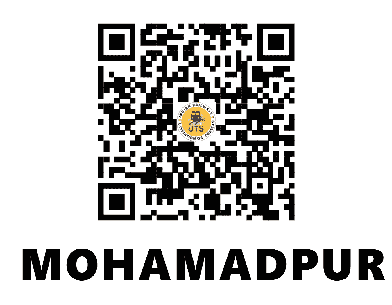 UTS QR Code for MOHAMADPUR - MMDP - EC (BIHAR)
