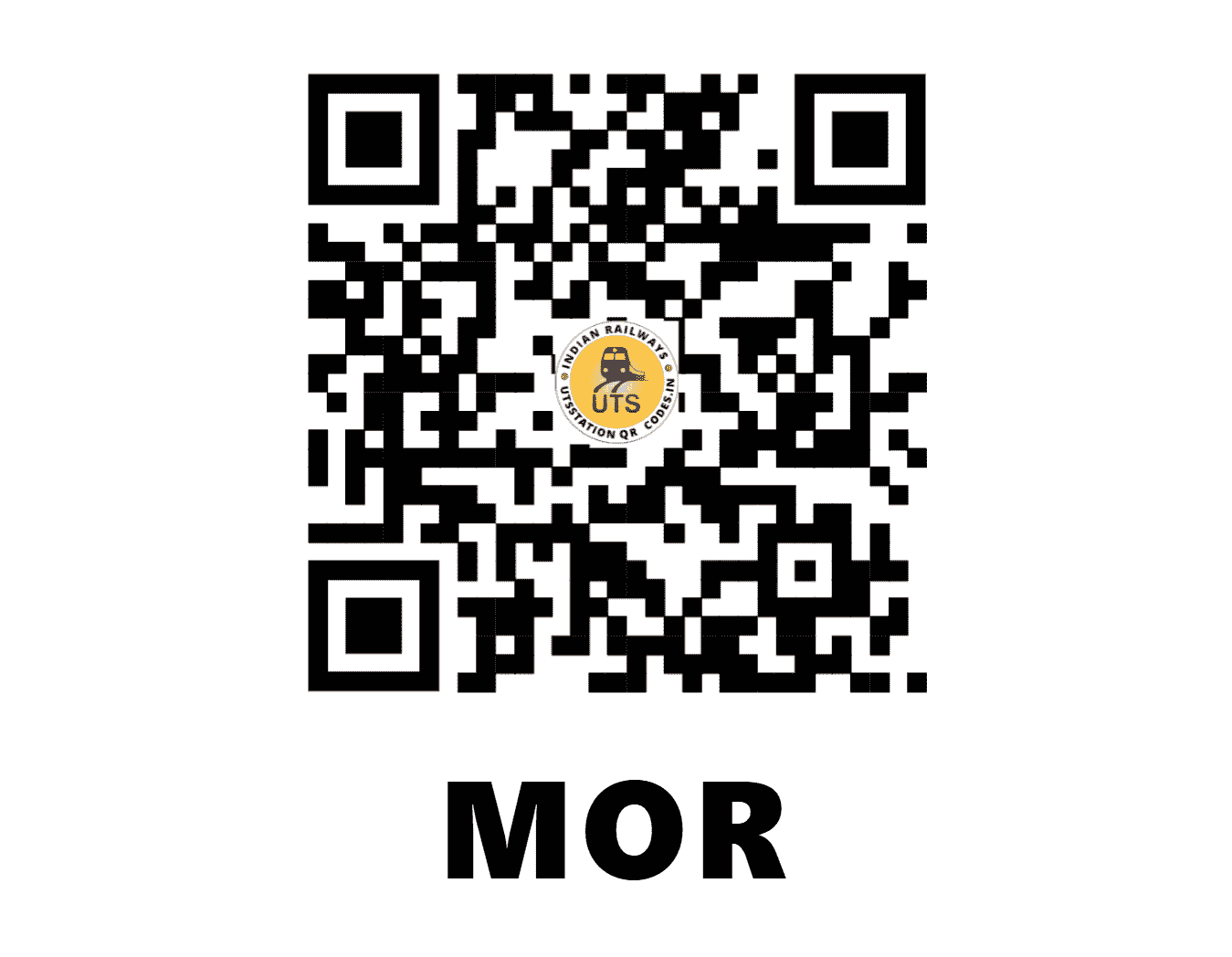 UTS QR Code for MOR - MOR - EC (BIHAR)