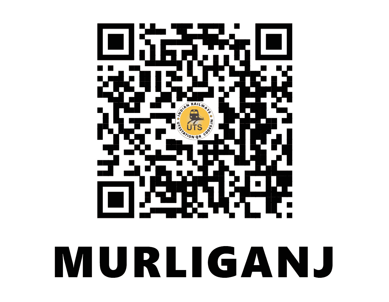 UTS QR Code for MURLIGANJ - MRIJ - EC (BIHAR)