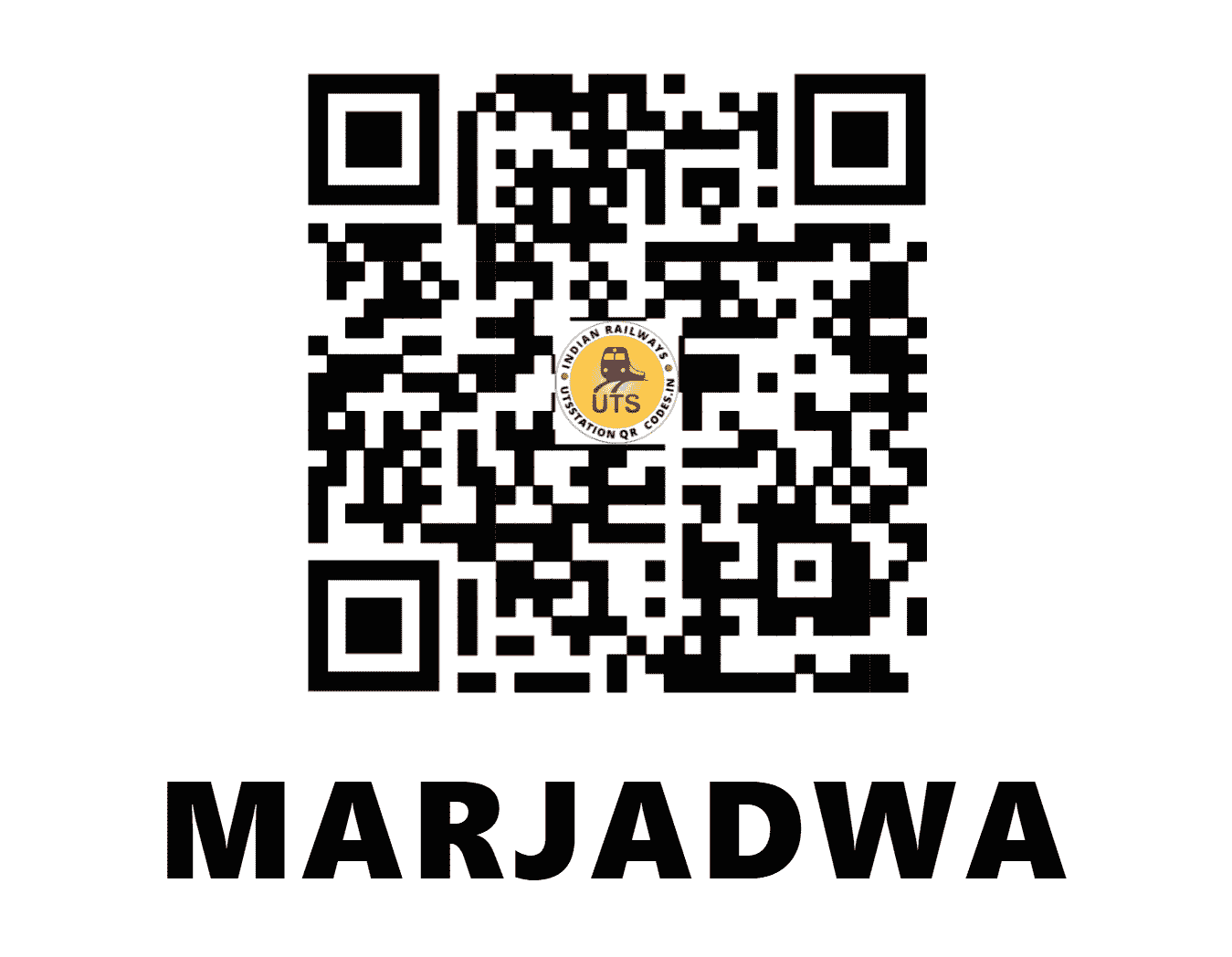 UTS QR Code for MARJADWA - MRJD - EC (BIHAR)