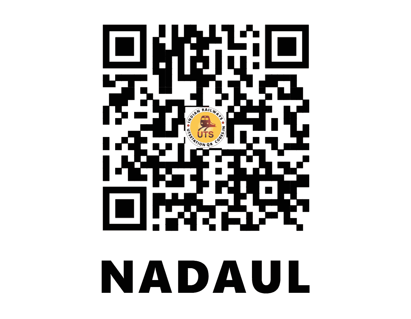 UTS QR Code for NADAUL - NDU - EC (BIHAR)