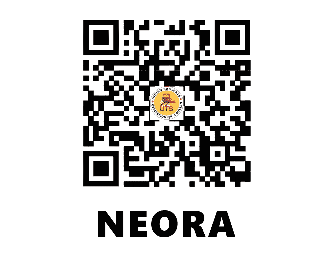 UTS QR Code for NEORA - NEO - EC (BIHAR)