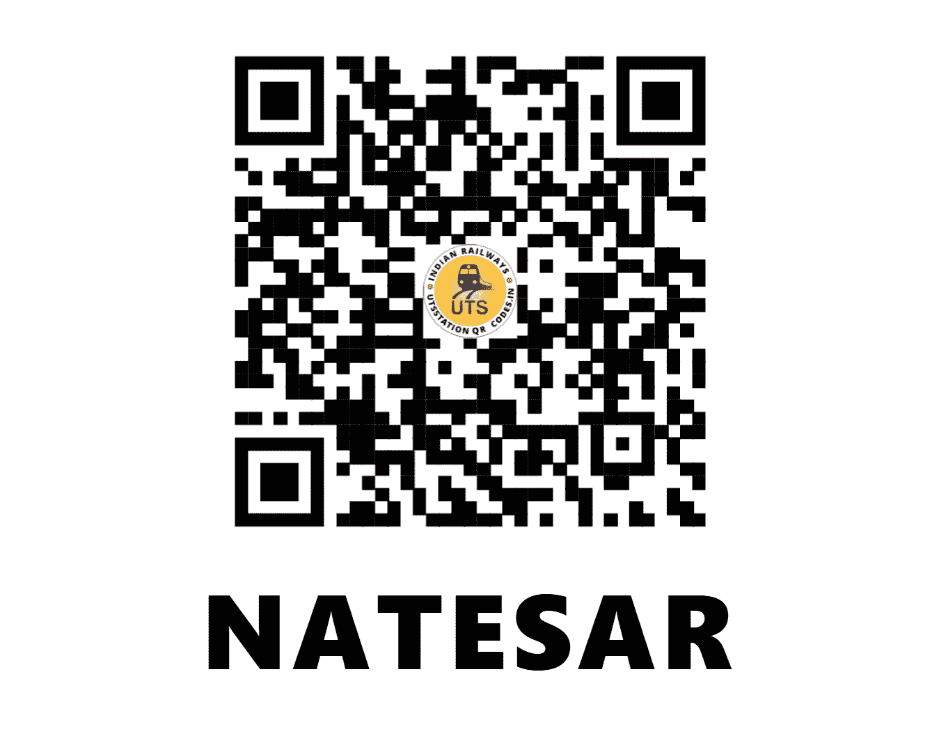 UTS QR Code for NATESAR - NES - EC (BIHAR)