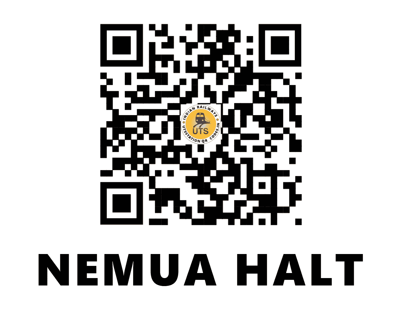 UTS QR Code for NEMUA HALT - NEUA - EC (BIHAR)