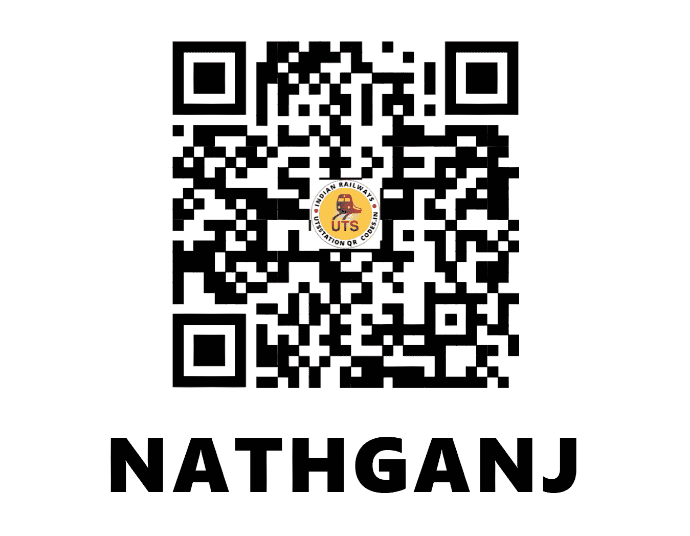 UTS QR Code for NATHGANJ - NGY - EC (BIHAR)