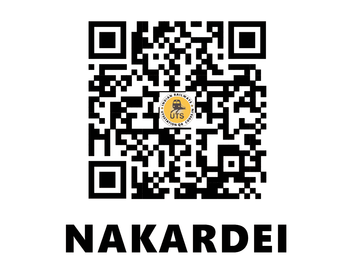 UTS QR Code for NAKARDEI - NKU - EC (BIHAR)