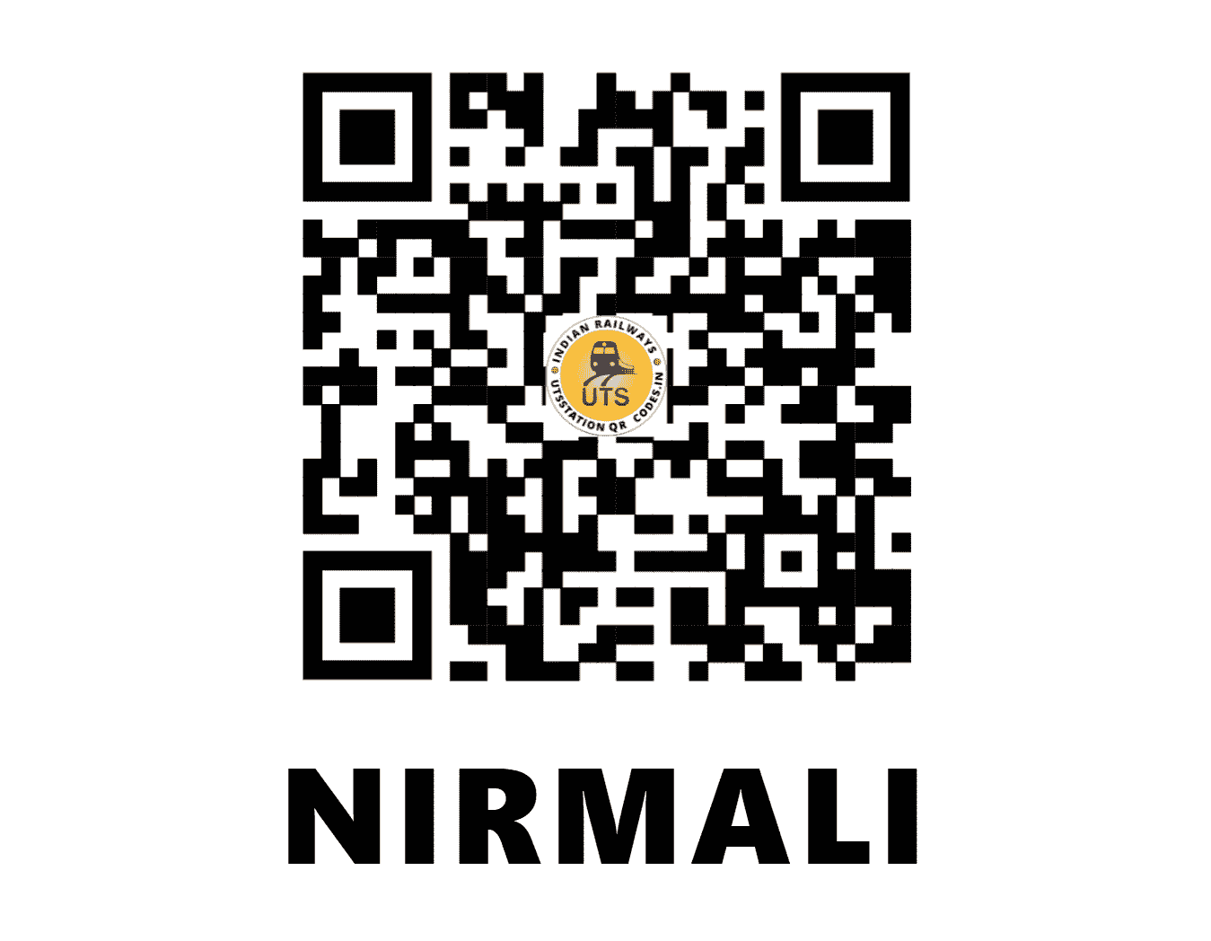 UTS QR Code for NIRMALI - NMA - EC (BIHAR)