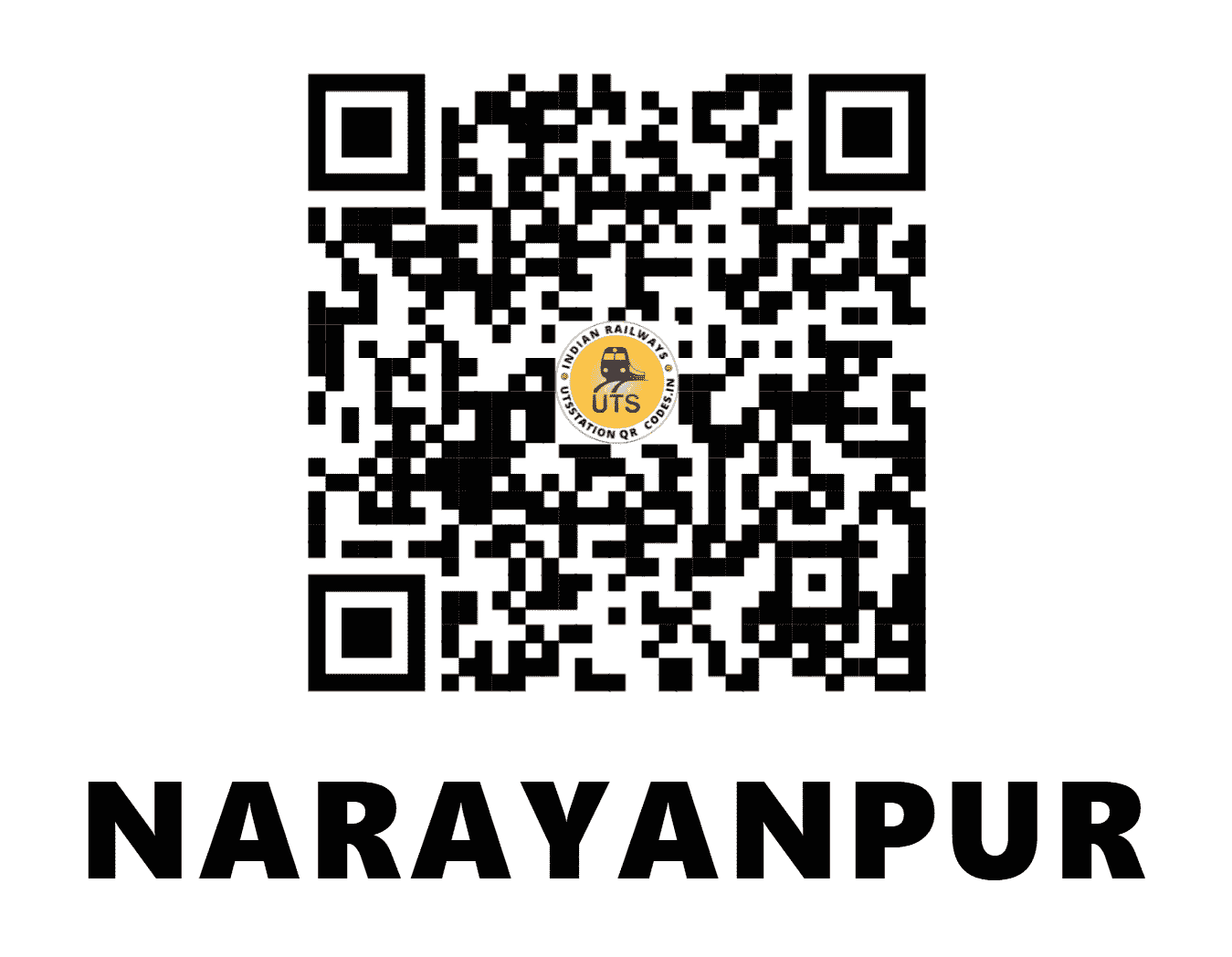 UTS QR Code for NARAYANPUR - NNR - EC (BIHAR)