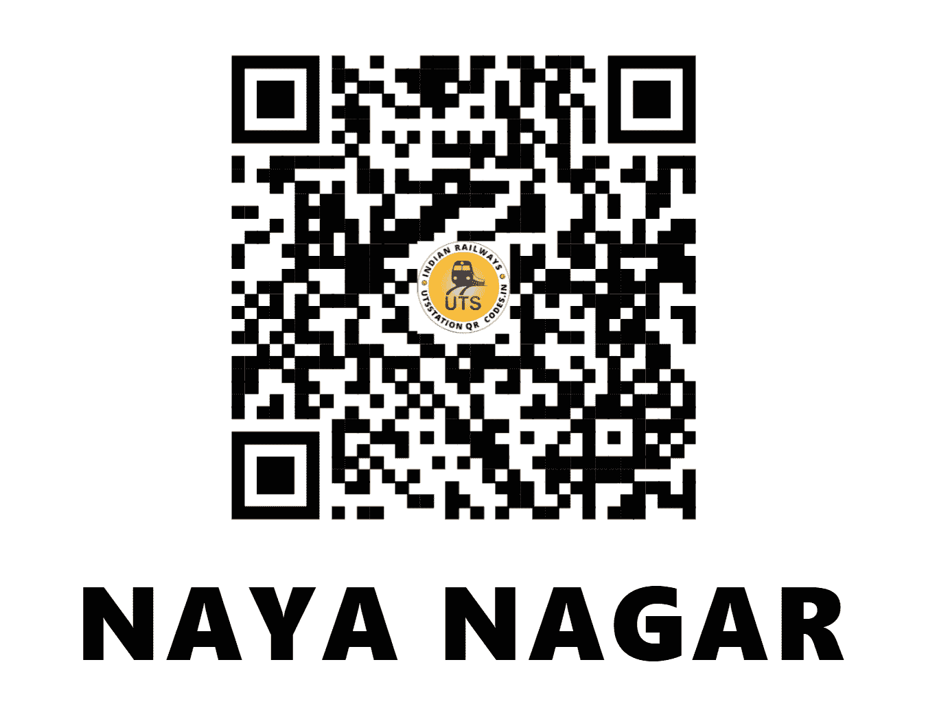 UTS QR Code for NAYA NAGAR - NWC - EC (BIHAR)