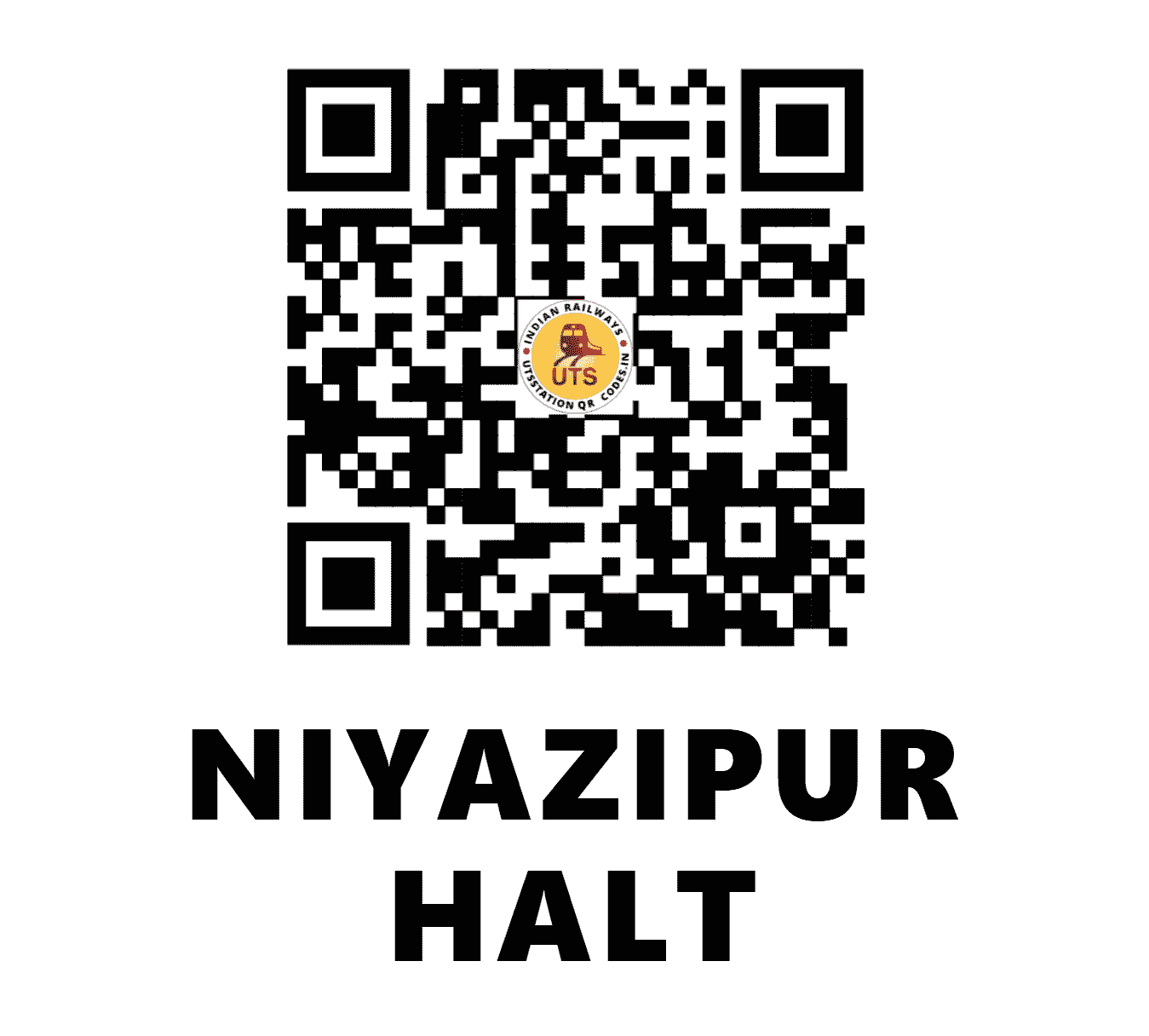 UTS QR Code for NIYAZIPUR HALT - NZP - EC (BIHAR)