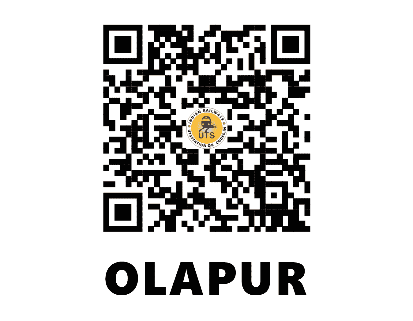 UTS QR Code for OLAPUR - OLP - EC (BIHAR)
