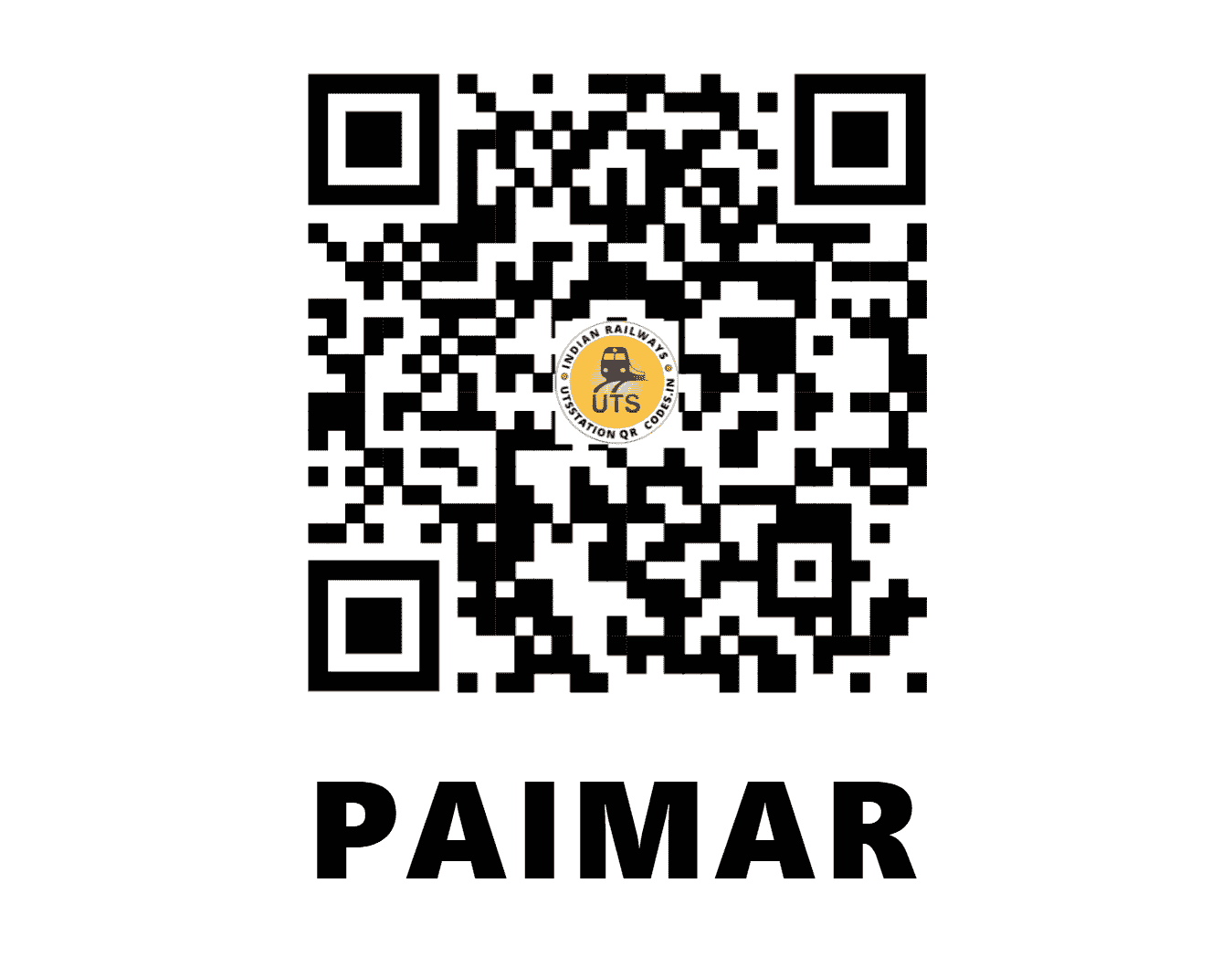 UTS QR Code for PAIMAR - PMI - EC (BIHAR)