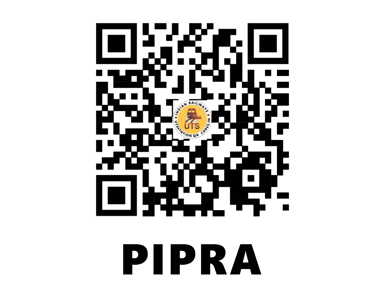 UTS QR Code for PIPRA - PPA - EC (BIHAR)