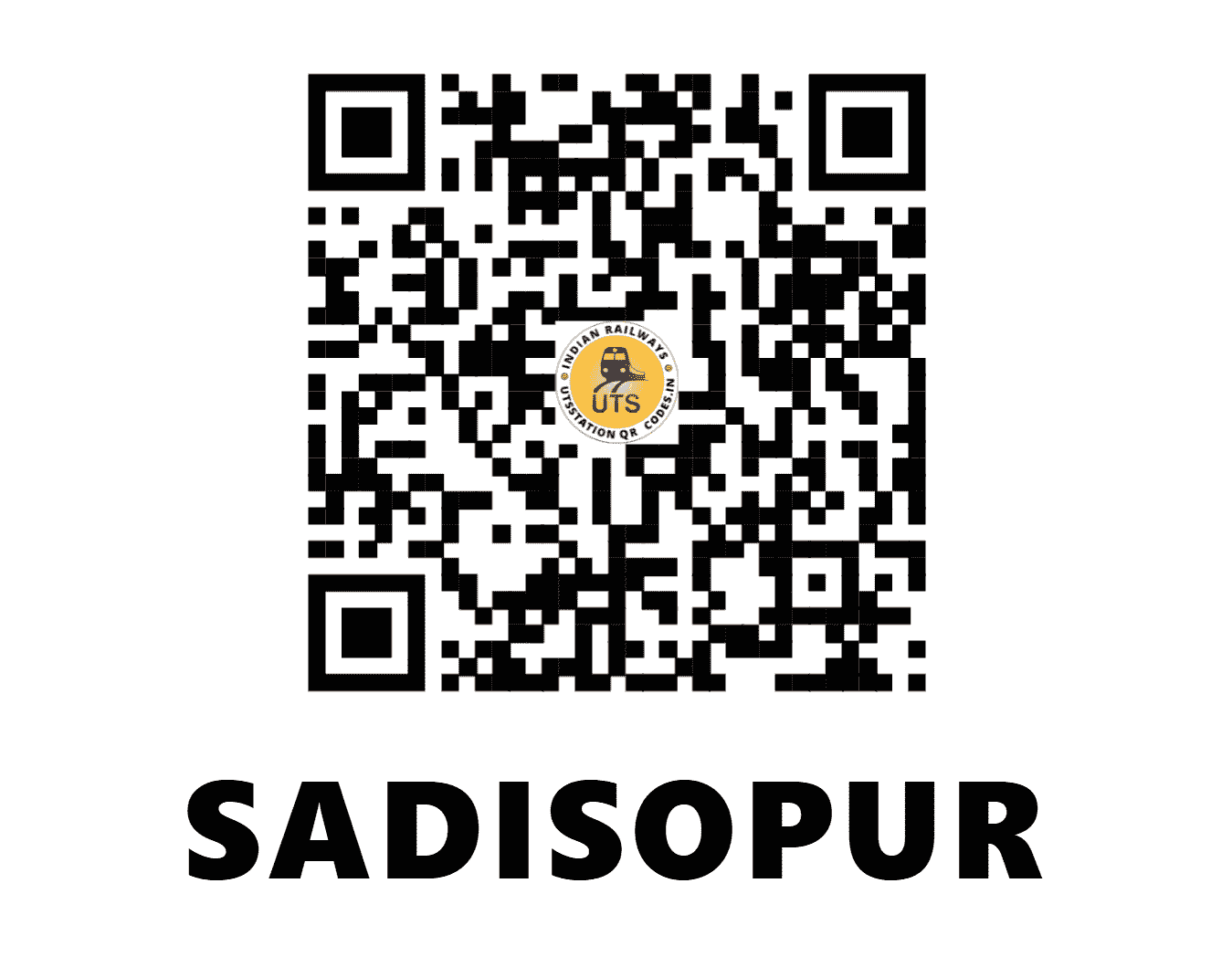 UTS QR Code for SADISOPUR - SDE - EC (BIHAR)