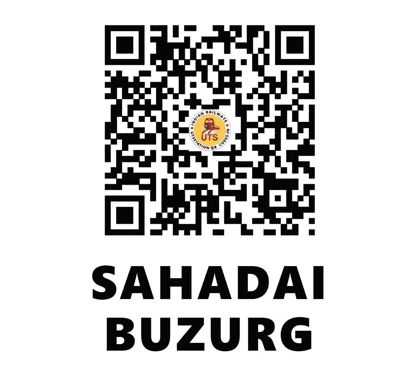 UTS QR Code for SAHADAI BUZURG - SDG - EC (BIHAR)
