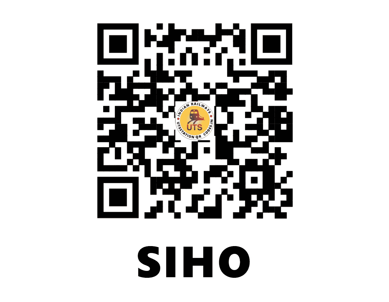 UTS QR Code for SIHO - SIHO - EC (BIHAR)