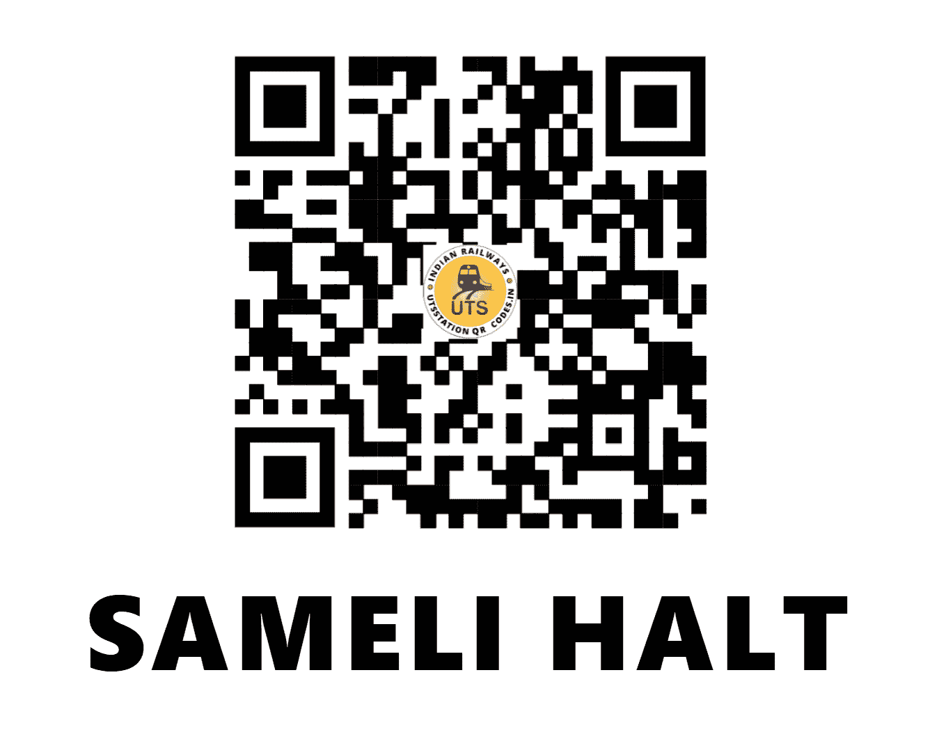 UTS QR Code for SAMELI HALT - SIHT - EC (BIHAR)