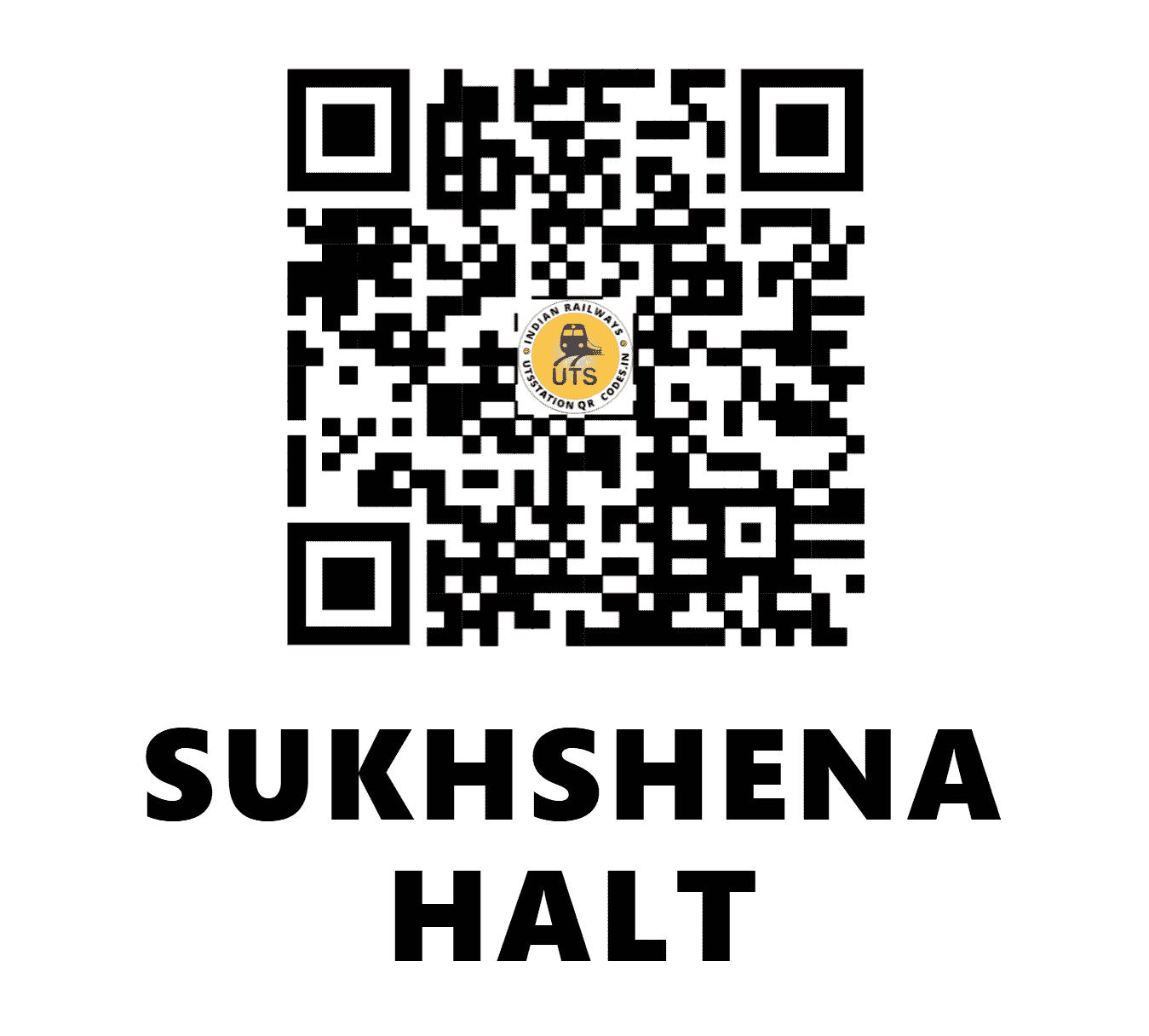 UTS QR Code for SUKHSHENA HALT - SKEN - EC (BIHAR)