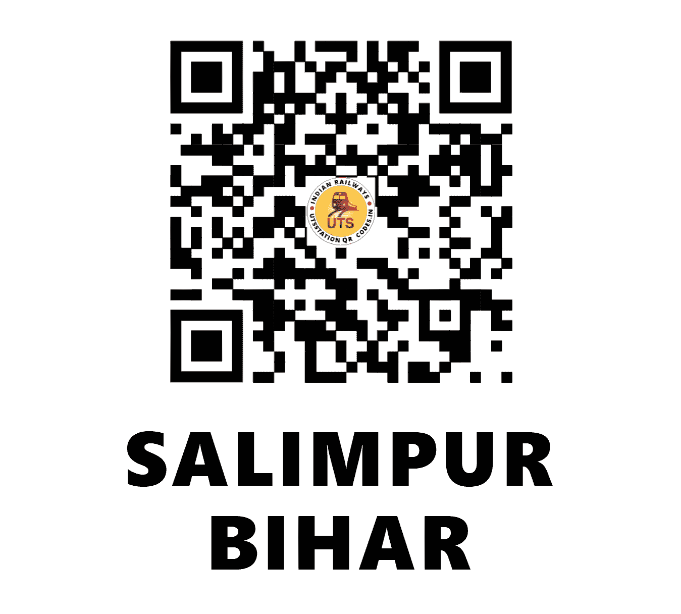 UTS QR Code for SALIMPUR BIHAR - SMBH - EC (BIHAR)