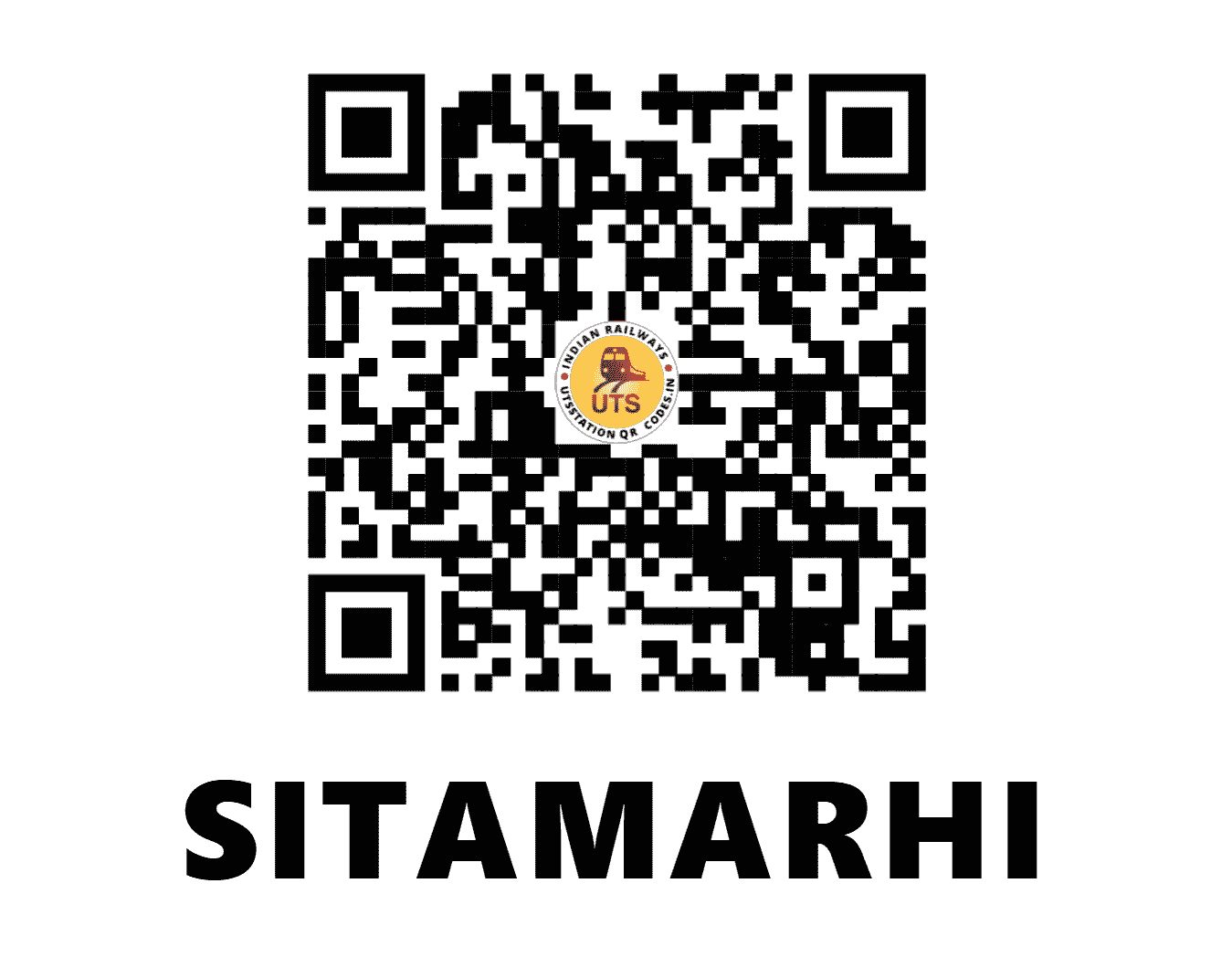 UTS QR Code for SITAMARHI - SMI - EC (BIHAR)