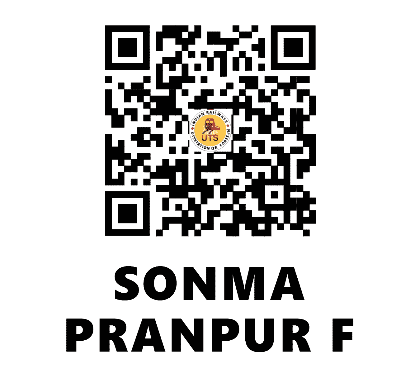 UTS QR Code for SONMA PRANPUR F - SOPR - EC (BIHAR)