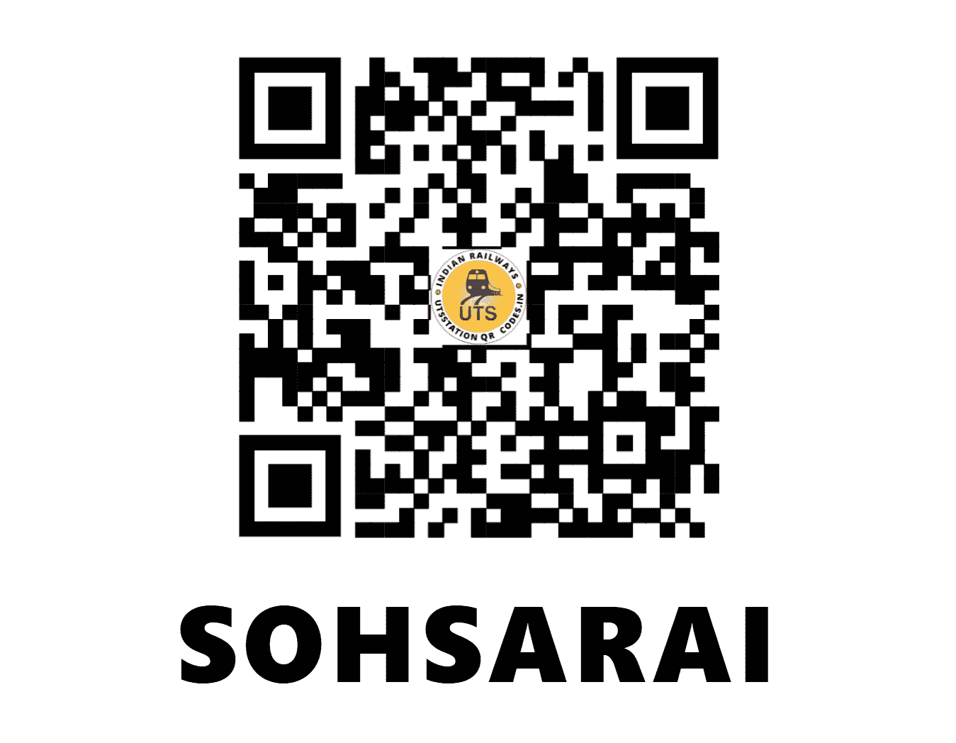 UTS QR Code for SOHSARAI - SOW - EC (BIHAR)