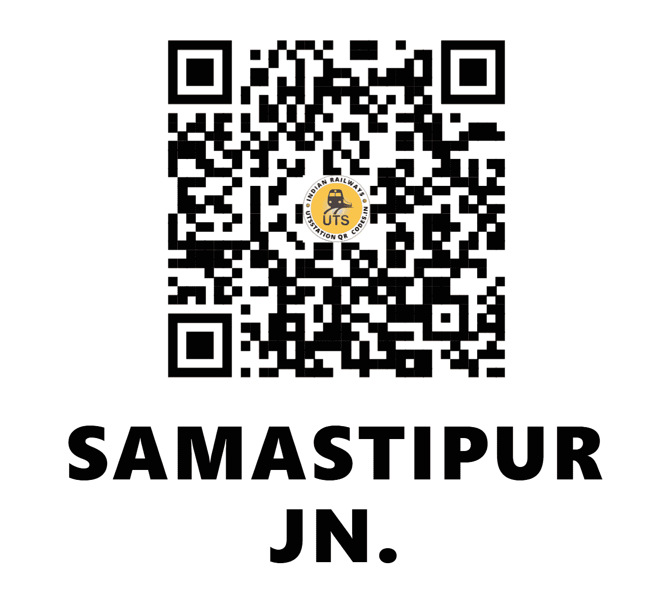 UTS QR Code for SAMASTIPUR JN. - SPJ - EC (BIHAR)