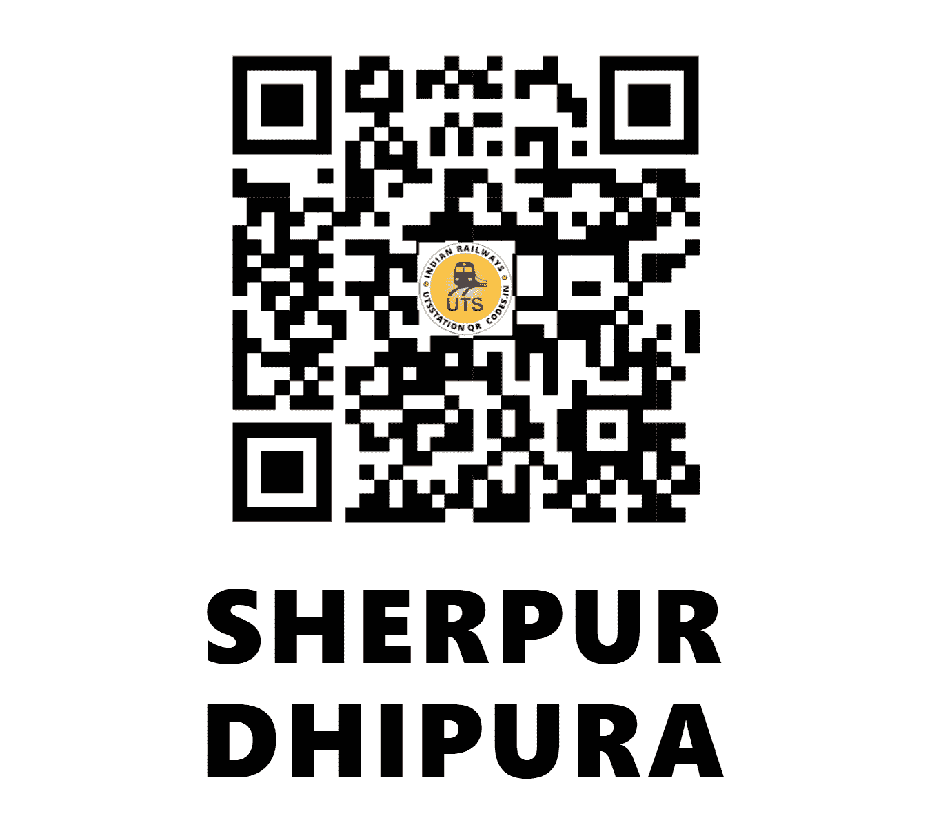 UTS QR Code for SHERPUR DHIPURA - SPPA - EC (BIHAR)