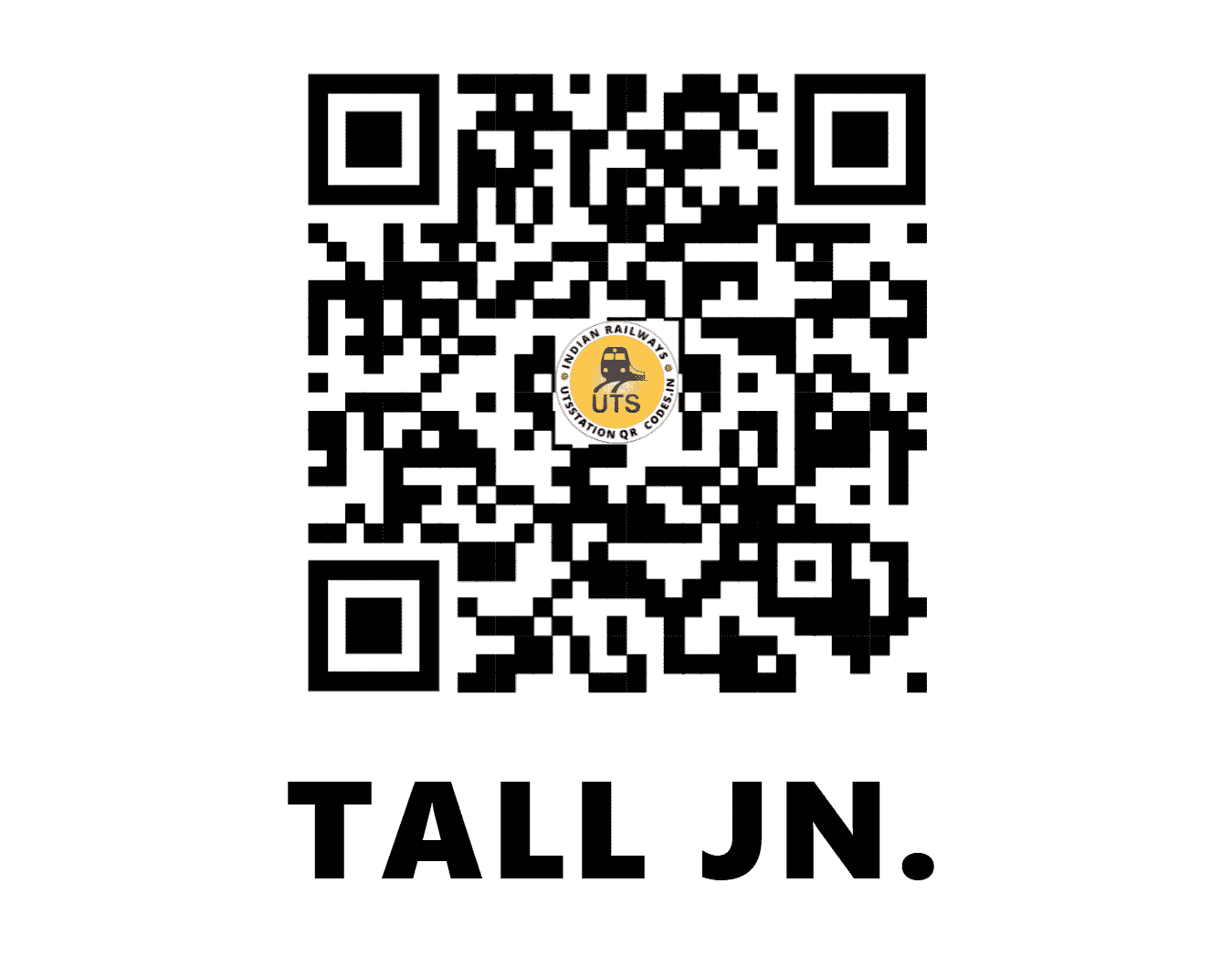 UTS QR Code for TALL JN. - TALL - EC (BIHAR)