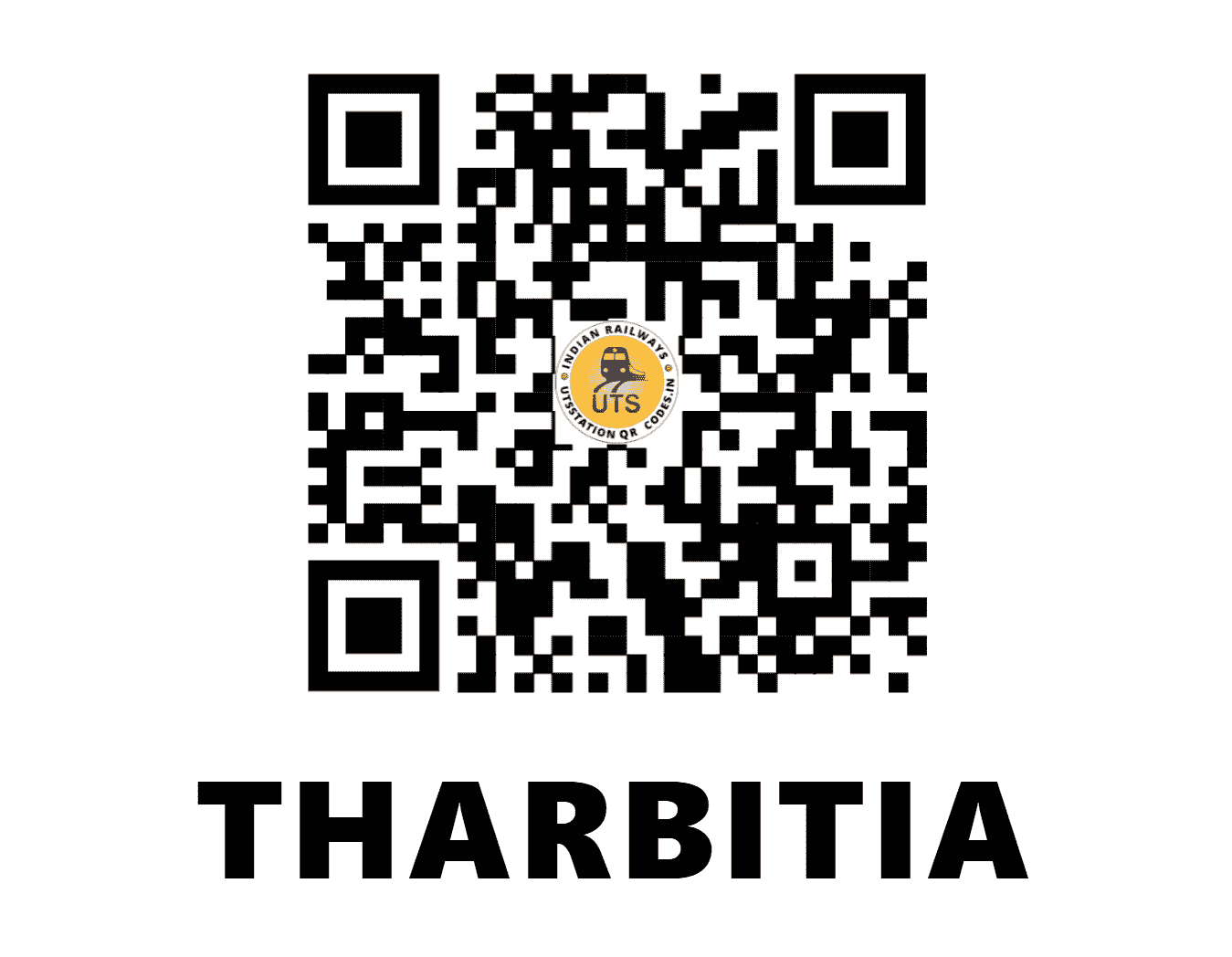 UTS QR Code for THARBITIA - TB - EC (BIHAR)