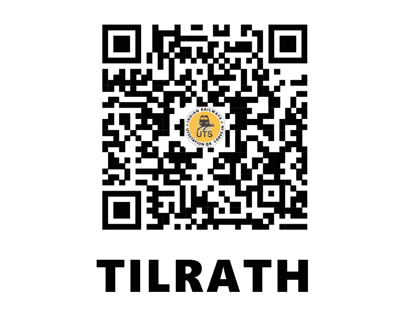UTS QR Code for TILRATH - TIL - EC (BIHAR)