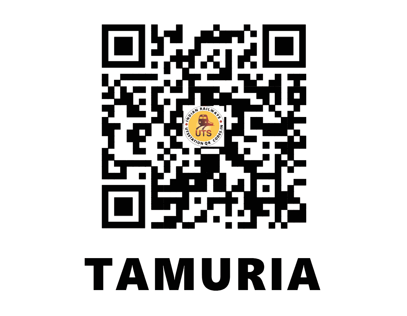 UTS QR Code for TAMURIA - TMA - EC (BIHAR)