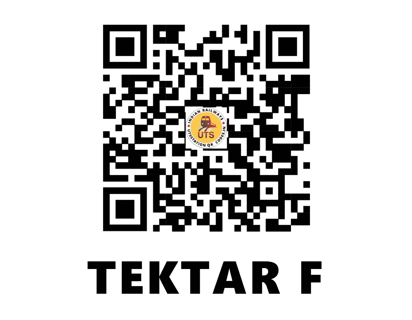 UTS QR Code for TEKTAR F - TQR - EC (BIHAR)