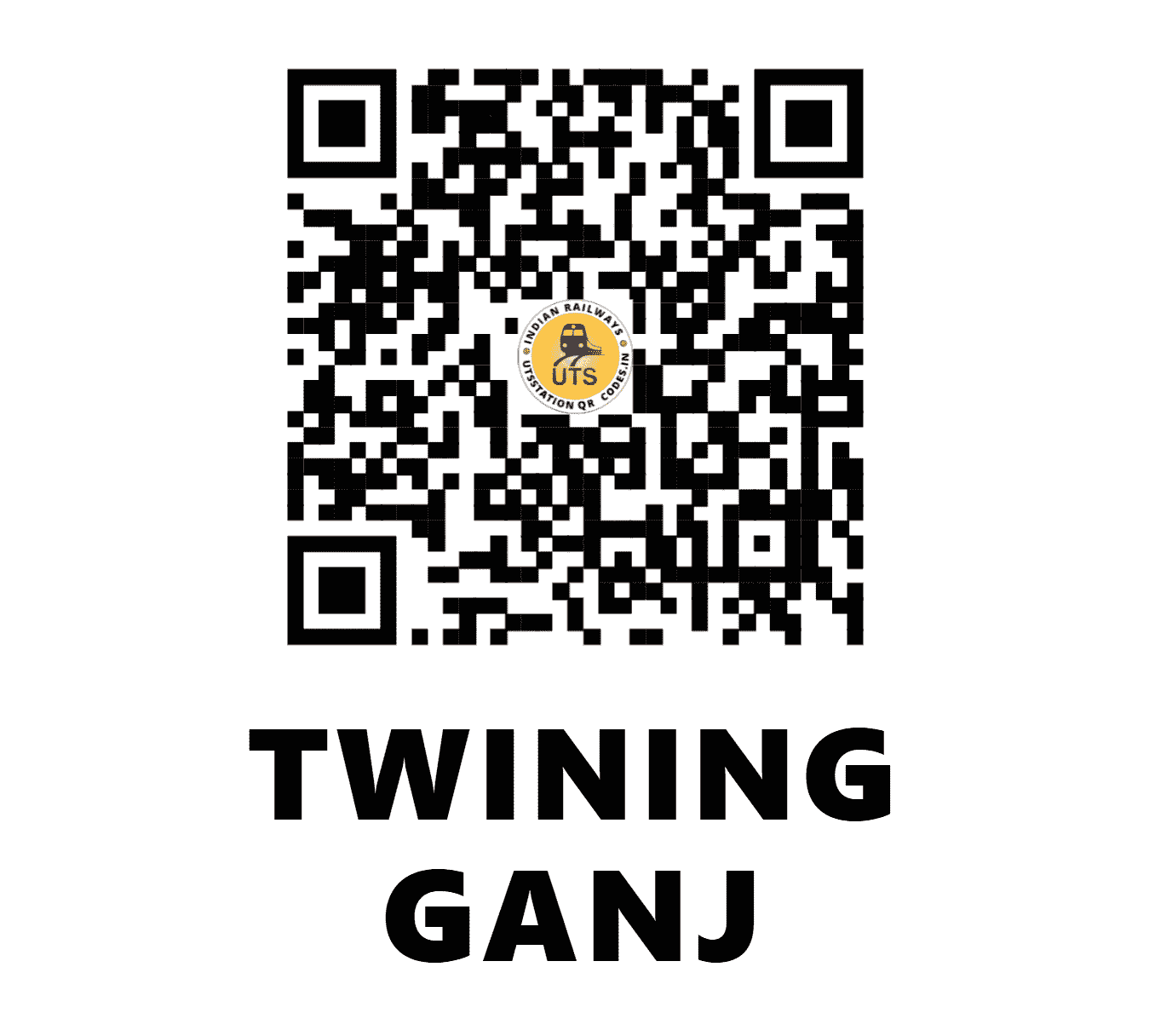 UTS QR Code for TWINING GANJ - TWG - EC (BIHAR)