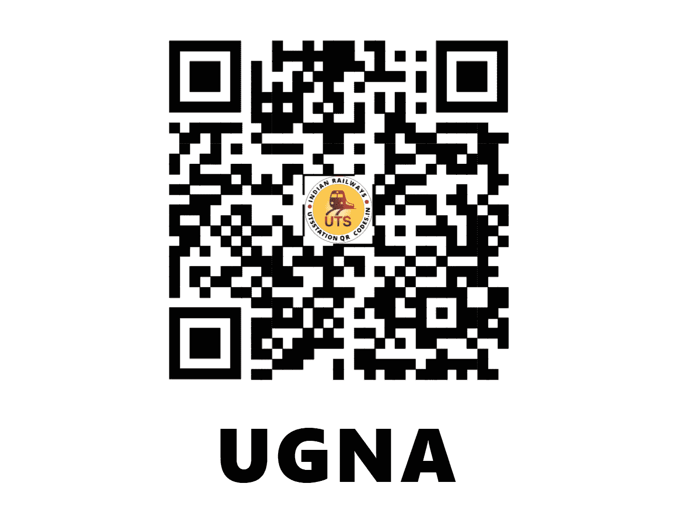 UTS QR Code for UGNA - UGNA - EC (BIHAR)
