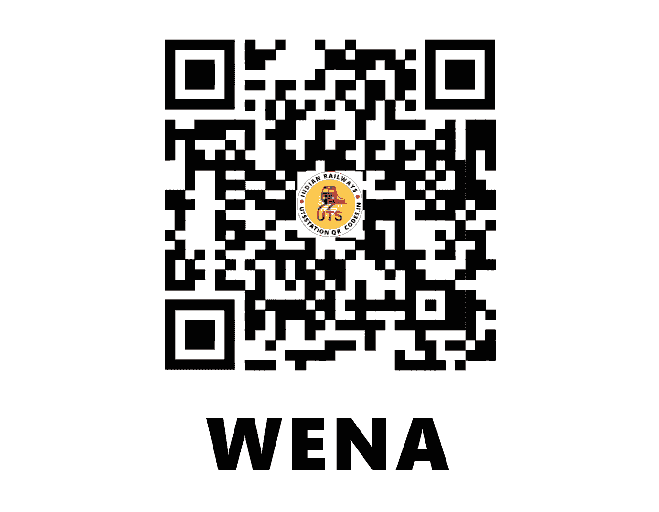 UTS QR Code for WENA - WENA - EC (BIHAR)