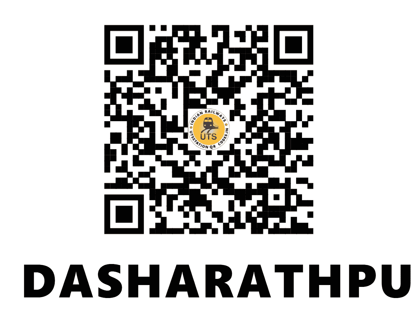 UTS QR Code for DASHARATHPUR - DRTP - ER (BIHAR)
