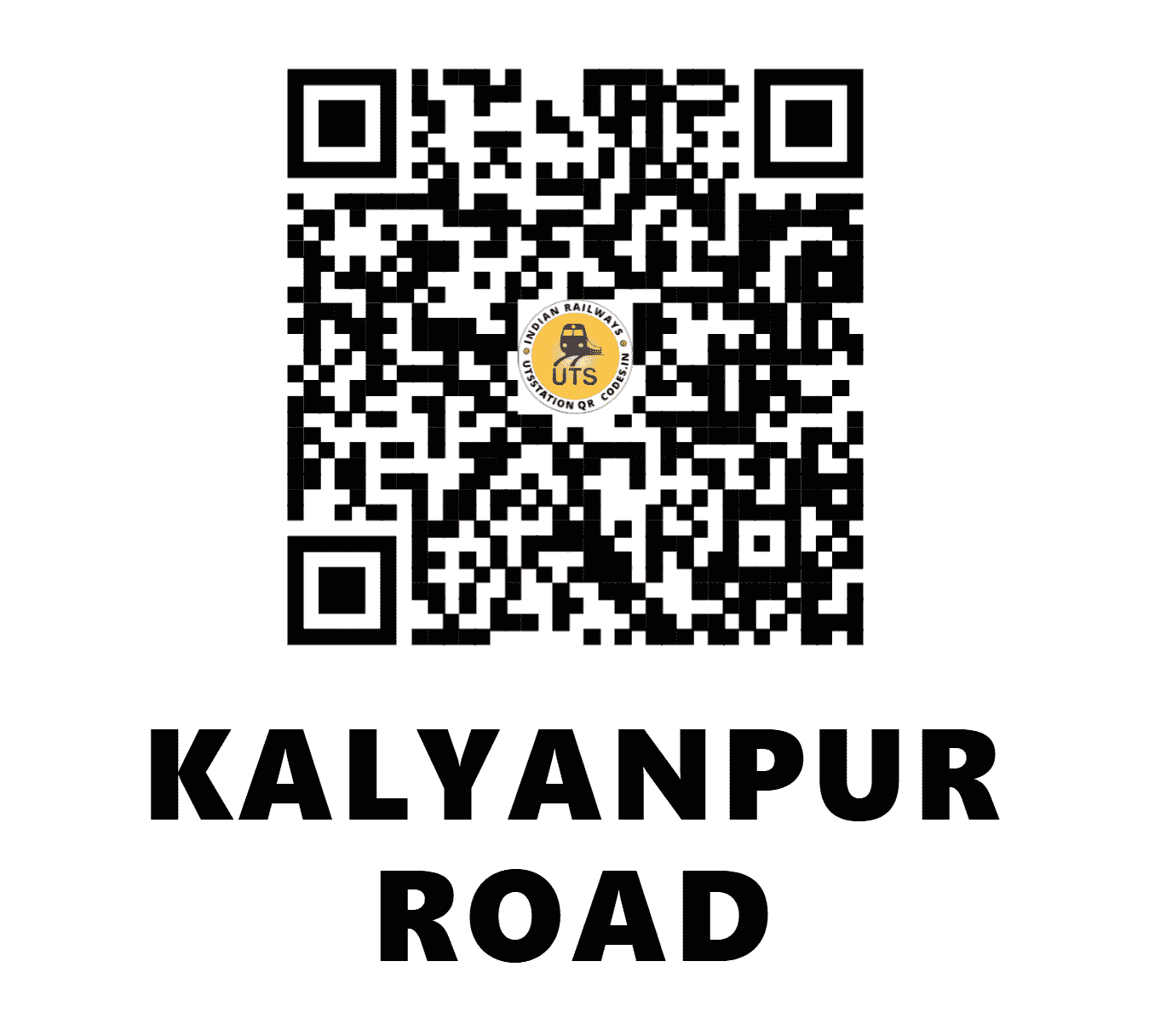 UTS QR Code for KALYANPUR ROAD - KPRD - ER (BIHAR)