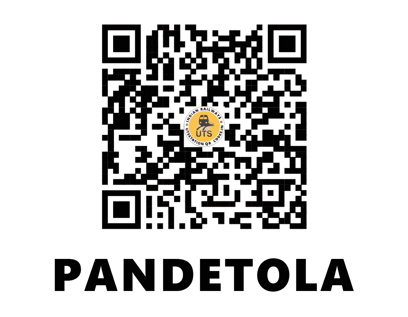 UTS QR Code for PANDETOLA - PETA - ER (BIHAR)
