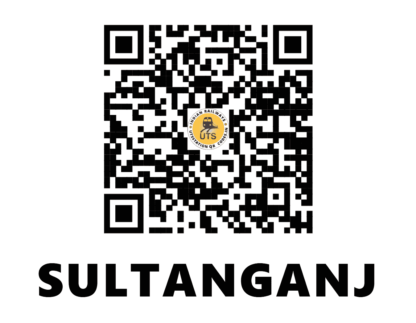 UTS QR Code for SULTANGANJ - SGG - ER (BIHAR)