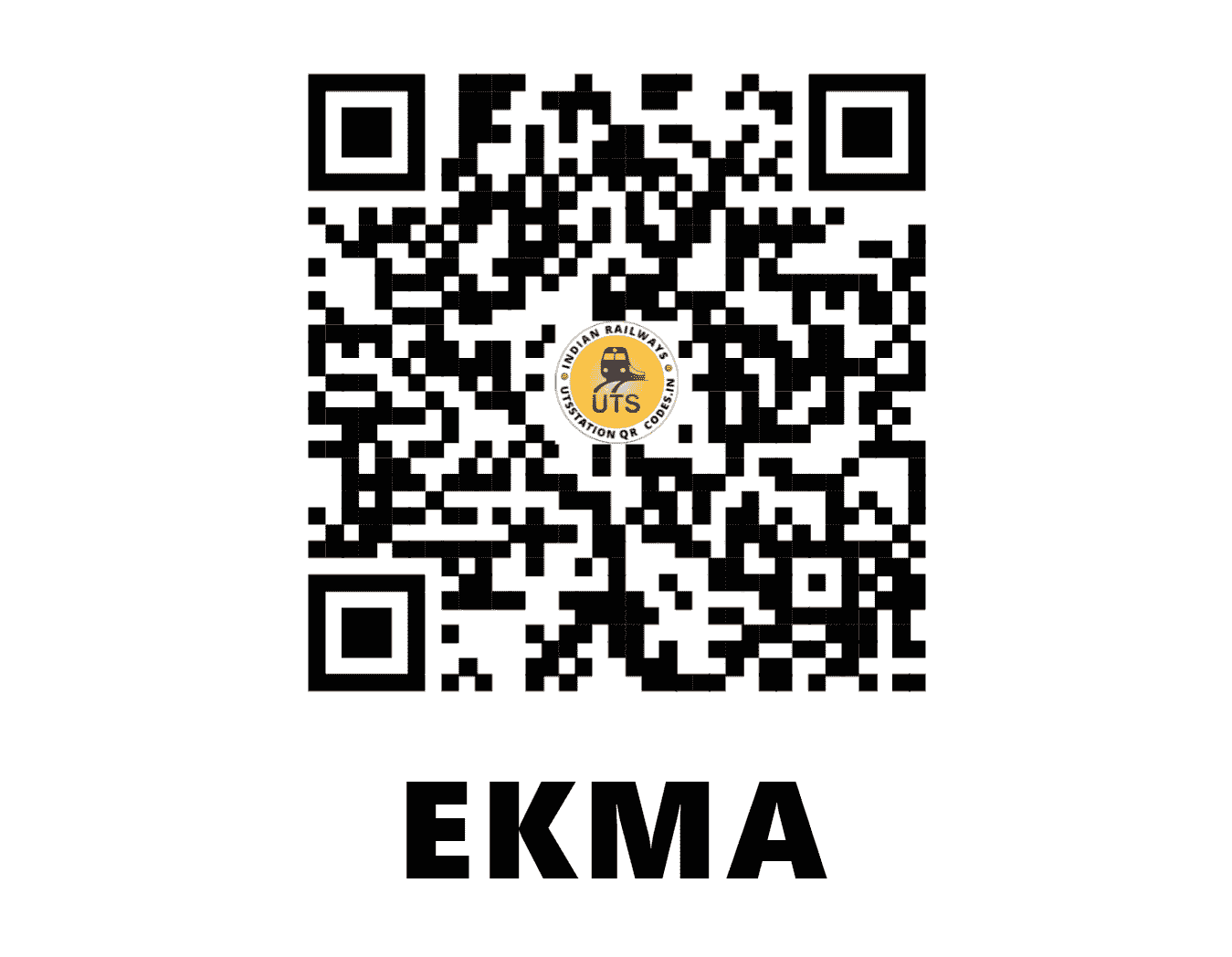 UTS QR Code for EKMA - EKMA - NE (BIHAR)