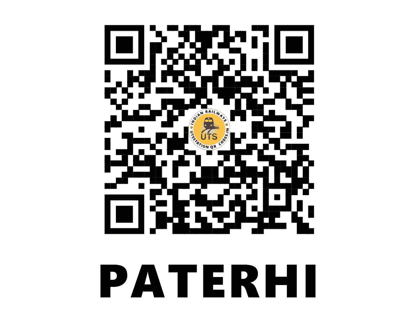 UTS QR Code for PATERHI - PEE - NE (BIHAR)