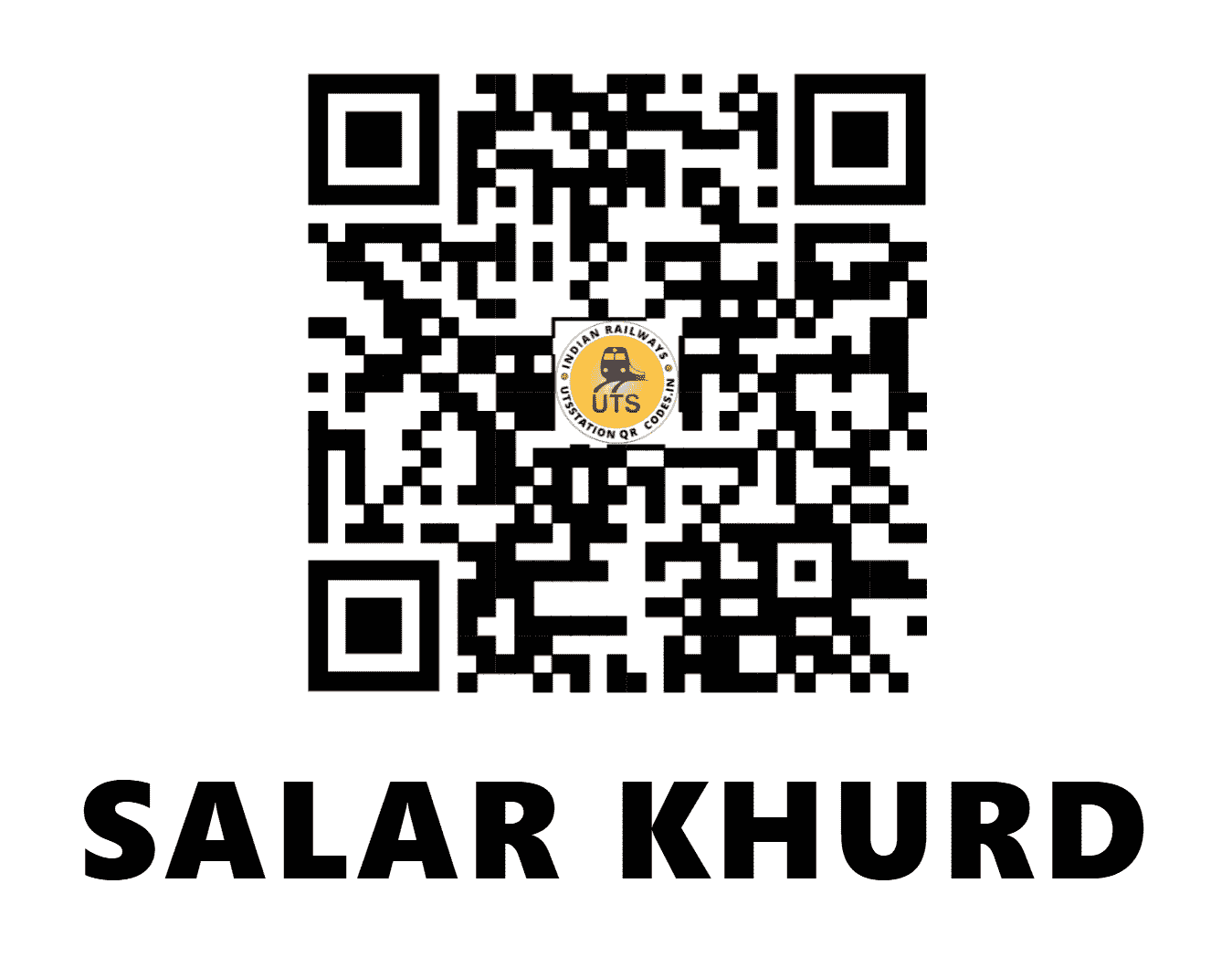 UTS QR Code for SALAR KHURD - SRKR - NE (BIHAR)