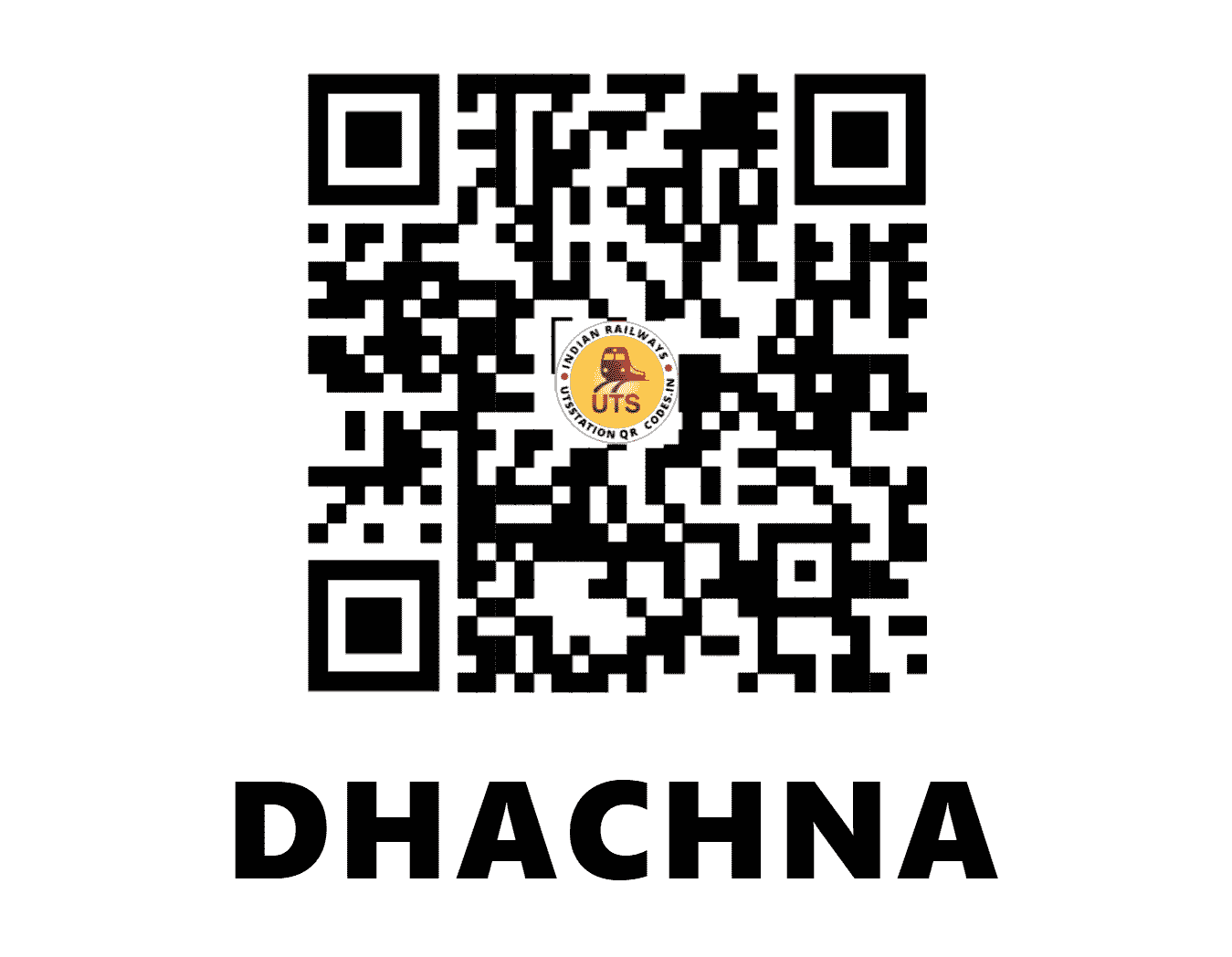 UTS QR Code for DHACHNA - DHNA - NF (BIHAR)