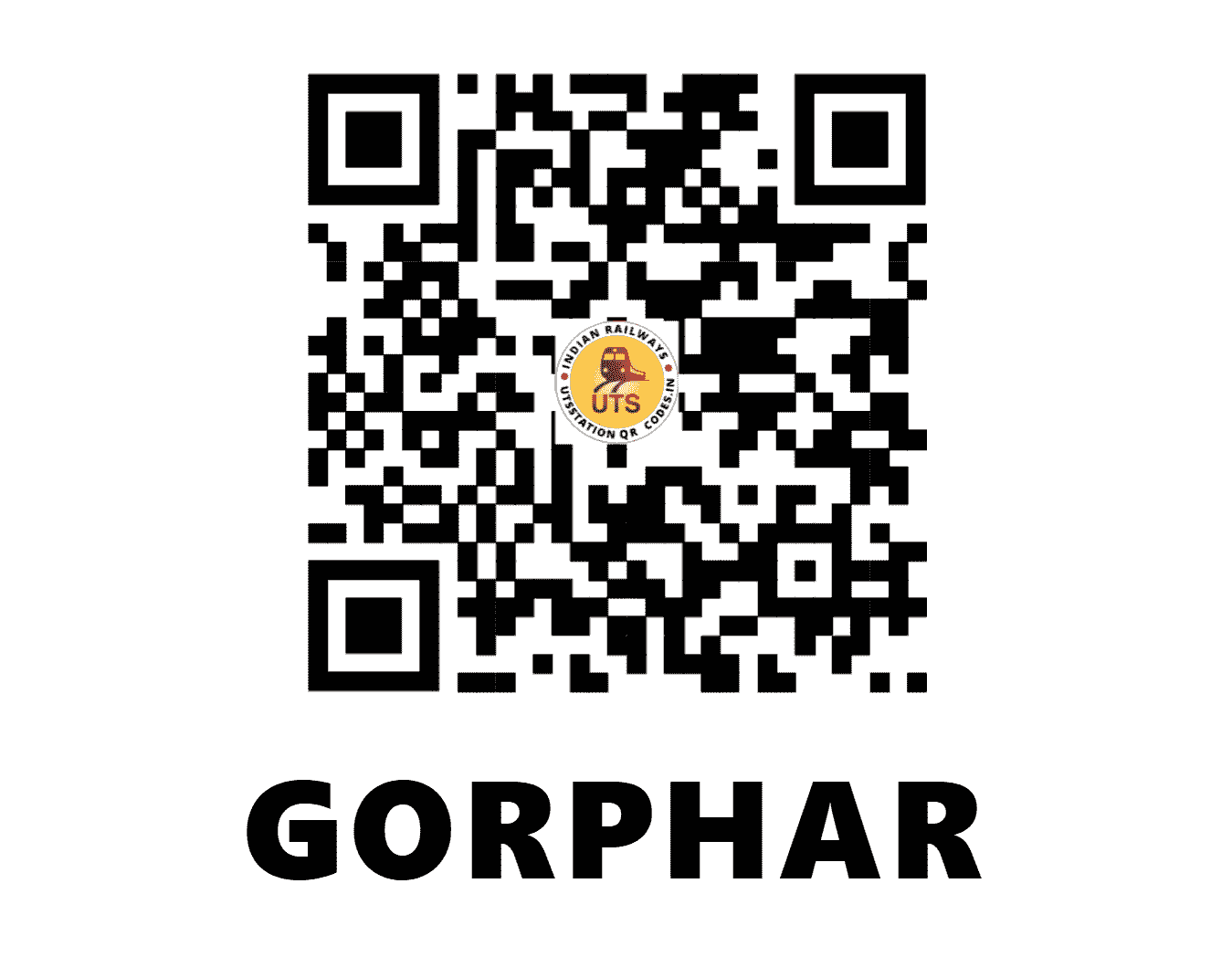 UTS QR Code for GORPHAR - GRR - NF (BIHAR)